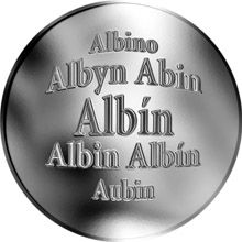 Slovenská jména - Albín - stříbrná medaile