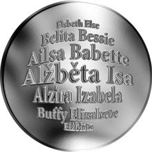 Česká jména - Alžběta - stříbrná medaile