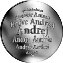 Česká jména - Andrej - stříbrná medaile
