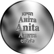 Česká jména - Anita - stříbrná medaile