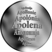 Česká jména - Apolena - stříbrná medaile
