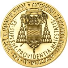 Povýšení pražského biskupství na arcibiskupství - 670 let - 1 Oz zlato b.k.