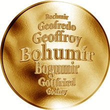 Česká jména - Bohumír - zlatá medaile