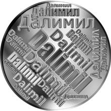 Česká jména - Dalimil - velká stříbrná medaile 1 Oz