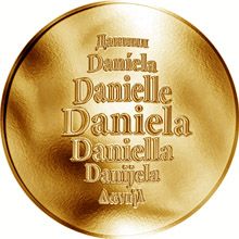 Česká jména - Daniela - zlatá medaile