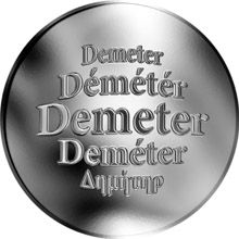 Slovenská jména - Demeter - velká stříbrná medaile 1 Oz