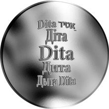 Česká jména - Dita - stříbrná medaile