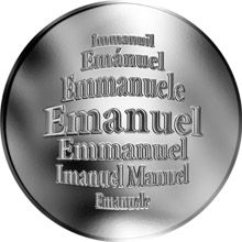 Česká jména - Emanuel - stříbrná medaile