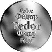 Slovenská jména - Fedor - stříbrná medaile