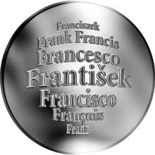Česká jména - František - stříbrná medaile