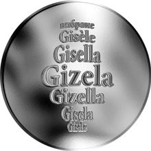 Česká jména - Gizela - stříbrná medaile