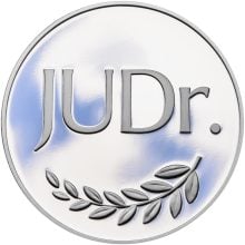 JUDr. - Titulární medaile stříbrná
