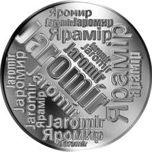 Česká jména - Jaromír - velká stříbrná medaile 1 Oz