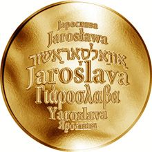 Česká jména - Jaroslava - zlatá medaile