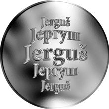 Slovenská jména - Jerguš - velká stříbrná medaile 1 Oz
