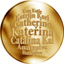 Česká jména - Kateřina - zlatá medaile