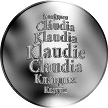 Česká jména - Klaudie - stříbrná medaile