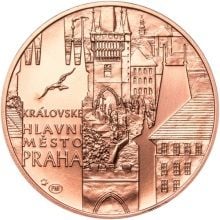 Královské hlavní město Praha - 1 Oz b.k. Měď