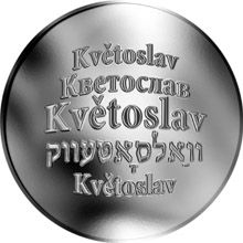 Česká jména - Květoslav - stříbrná medaile