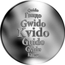 Česká jména - Kvido - stříbrná medaile