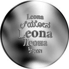 Česká jména - Leona - stříbrná medaile