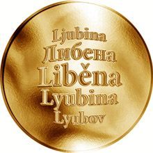 Česká jména - Liběna - zlatá medaile