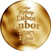 Česká jména - Lubor - zlatá medaile