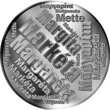 Česká jména - Markéta - velká stříbrná medaile 1 Oz