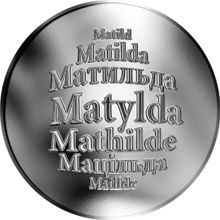 Česká jména - Matylda - stříbrná medaile