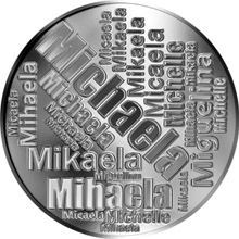 Česká jména - Michaela - velká stříbrná medaile 1 Oz