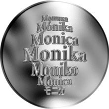 Česká jména - Monika - stříbrná medaile