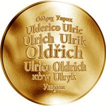 Česká jména - Oldřich - zlatá medaile