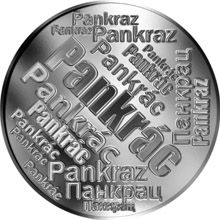 Česká jména - Pankrác - velká stříbrná medaile 1 Oz
