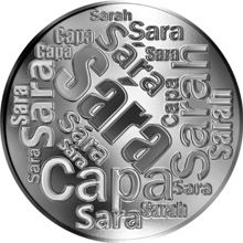 Česká jména - Sára - velká stříbrná medaile 1 Oz