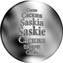 Česká jména - Saskie - stříbrná medaile