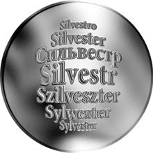 Česká jména - Silvestr - stříbrná medaile