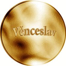 Česká jména - Věnceslav - zlatá medaile