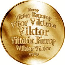 Česká jména - Viktor - zlatá medaile