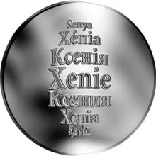 Česká jména - Xenie - stříbrná medaile