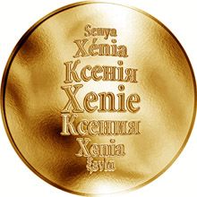 Česká jména - Xenie - zlatá medaile