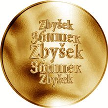Česká jména - Zbyšek - zlatá medaile