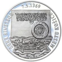 Erb Košice - 1 Oz stříbro Proof
